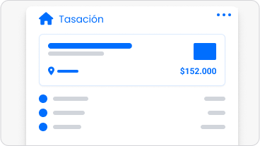 Fichas de tasación